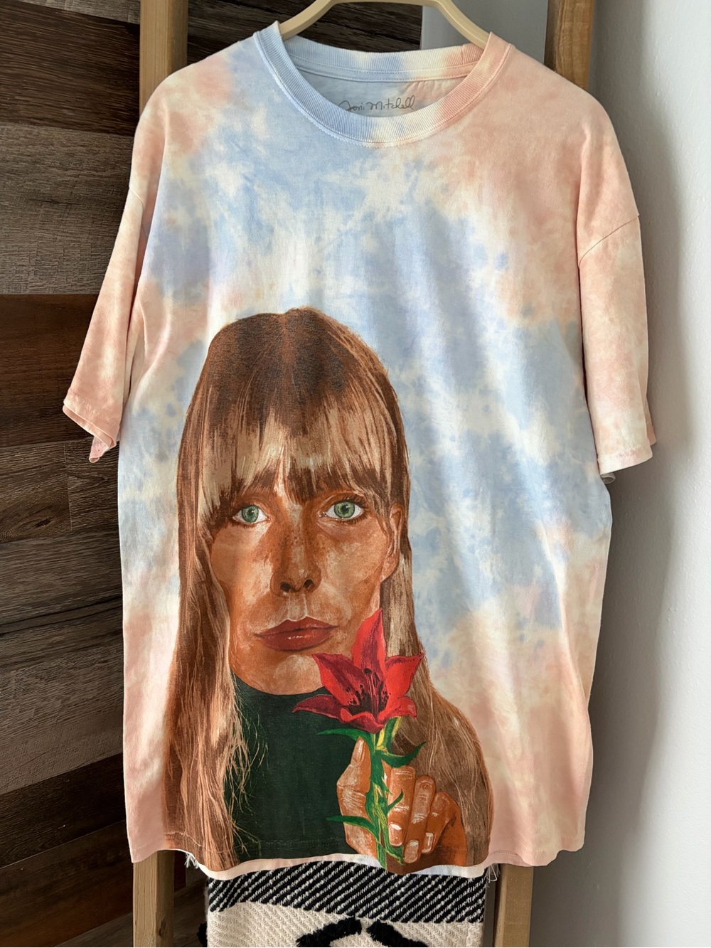 🆕 Joni Mitchell Tie Dye Band Tee